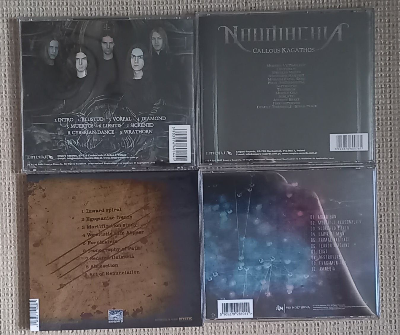 Naumachia - 4 CD pełna dyskografia
