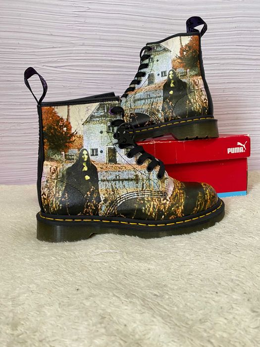 Dr. Martens Black Sabbath кожаные ботинки 39 р 25 см оригинал