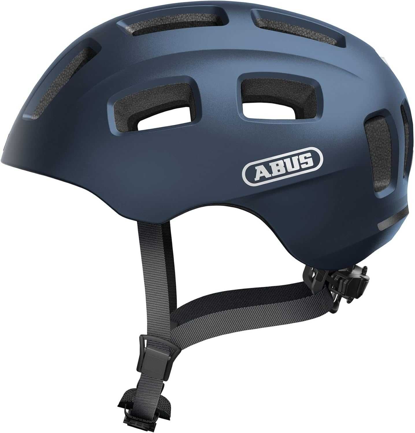 ABUS Youn-I 2.0 kask rowerowy ze światłem dla młodzieży, S (48-54 cm)