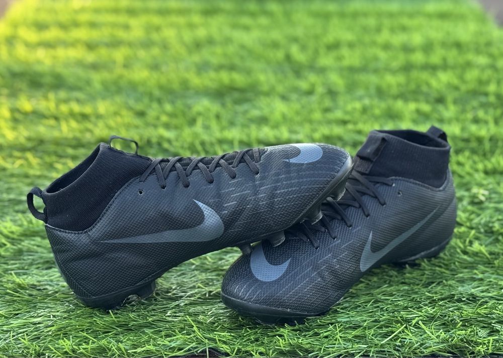 Nike Mercurial SUPERFLY 6 ACADEMY GS FG/MG 38,5р/24см бутсы,копы,копи