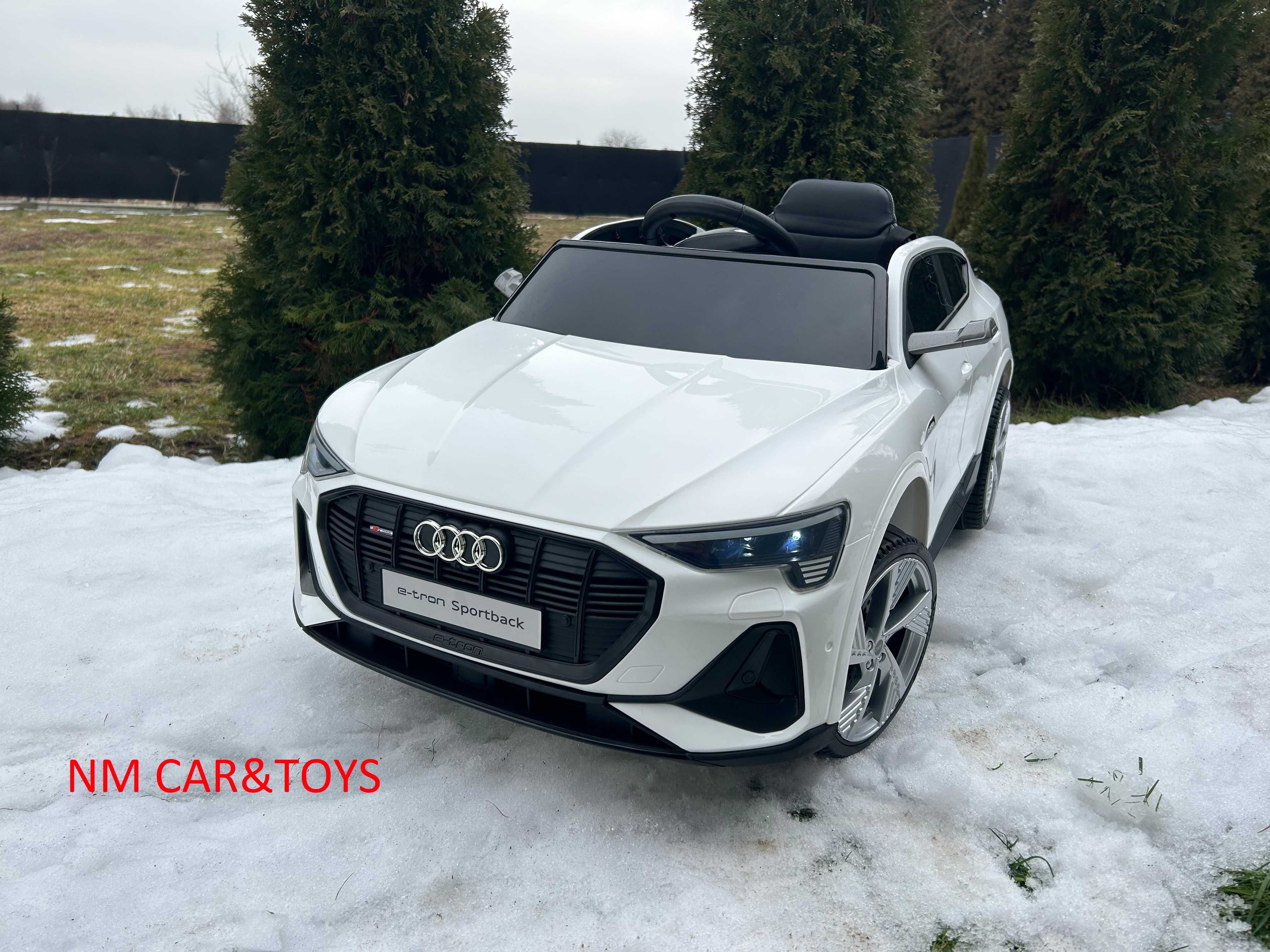 Samochód Auto autko Pojazd Audi E-Tron 4x45W Sportback na akumulator