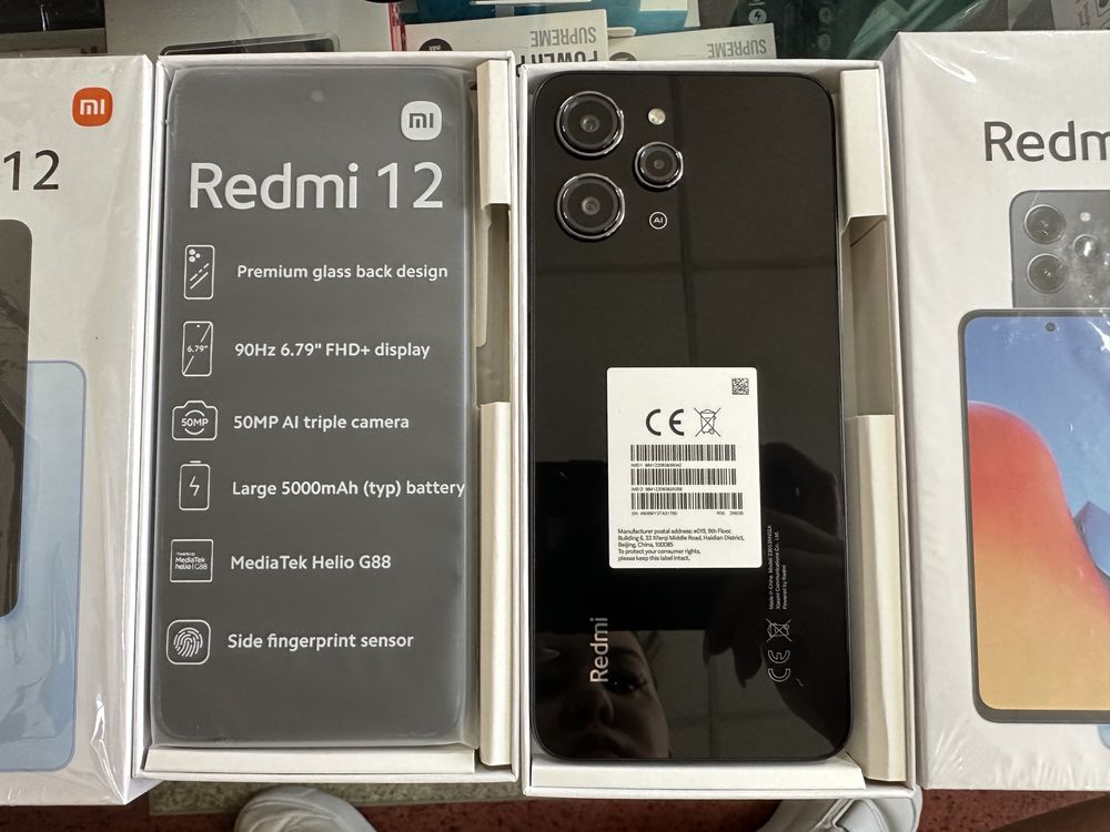 Xiaomi Redmi Redmi 12 8/256 UA global NFC Black