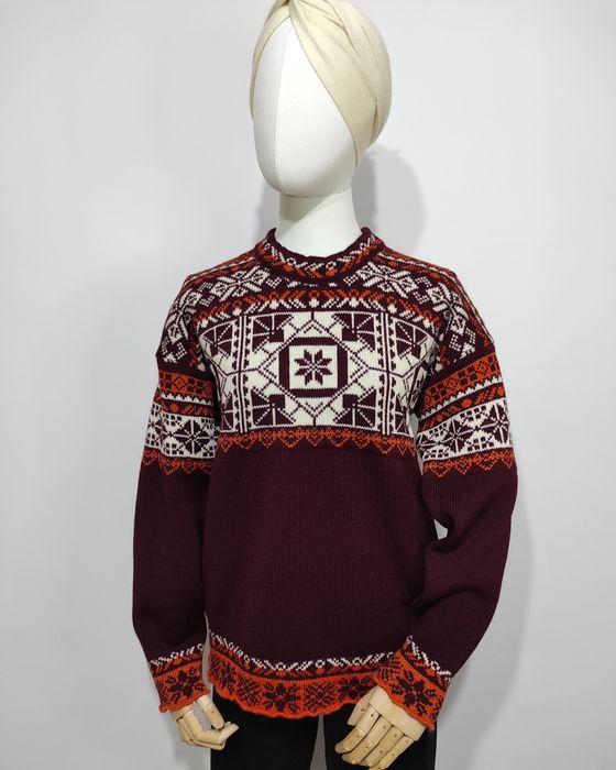Вінтажний вовняний светр унісекс/вінтаж