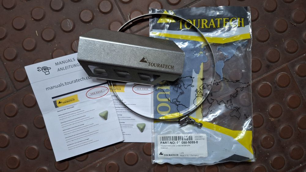 Protecção de Escape Touratech