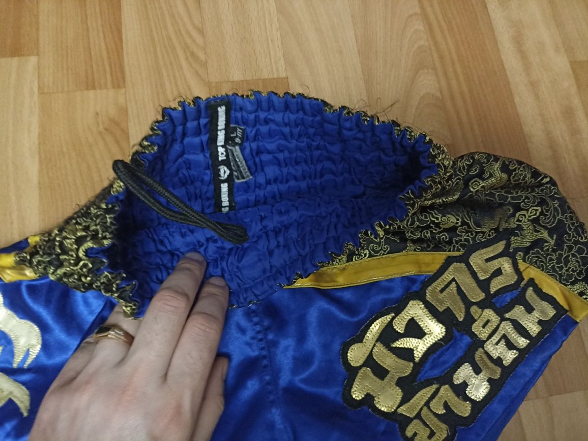 Шорты для тайского бокса муай тай Top King Boxing,размер L от 8-12 лет