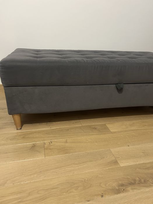 Pufa z pojemnikiem/ duża - 135x67 cm