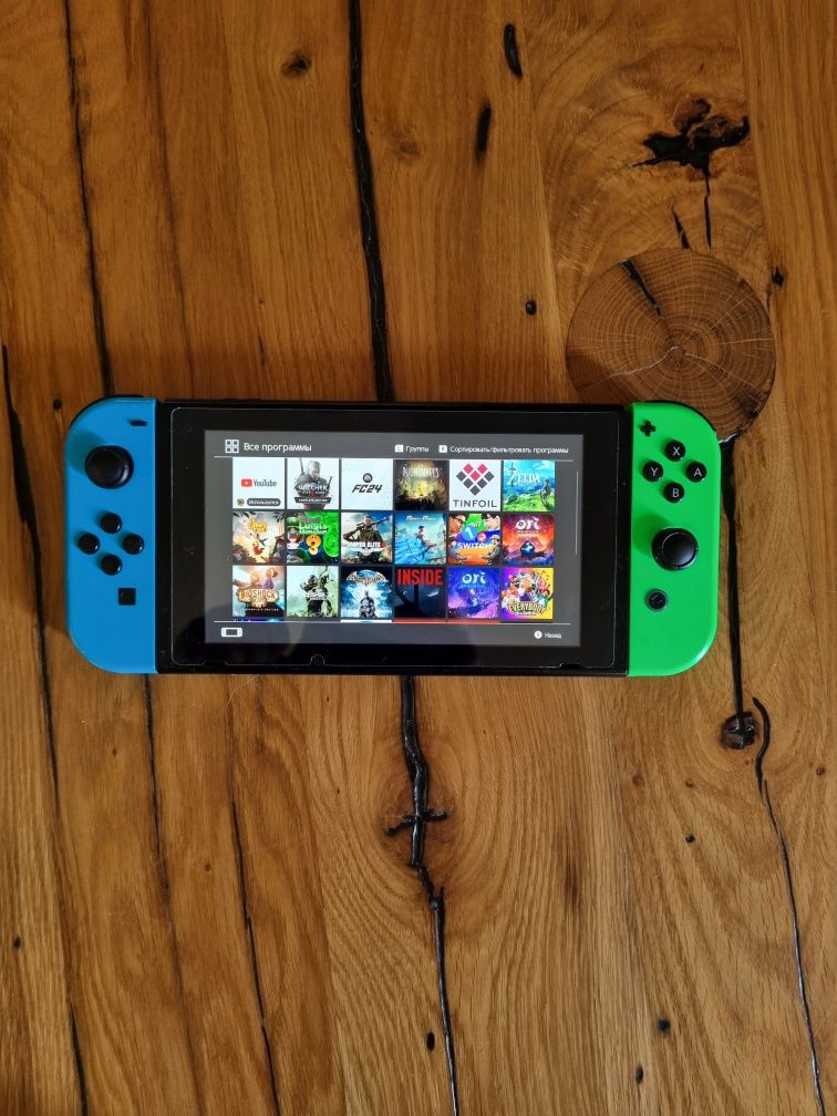 Nintendo Switch + SD 256 Gb + аксесуари