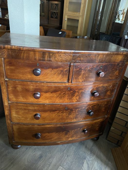 Komoda bieliźniarka drewniana antyk 100% drewno fornirowana FV DOWÓZ