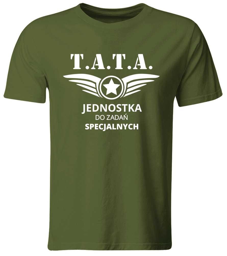 Koszulka Tata Jednostka do Zadań Specjalnych, na Dzień Ojca, roz. S