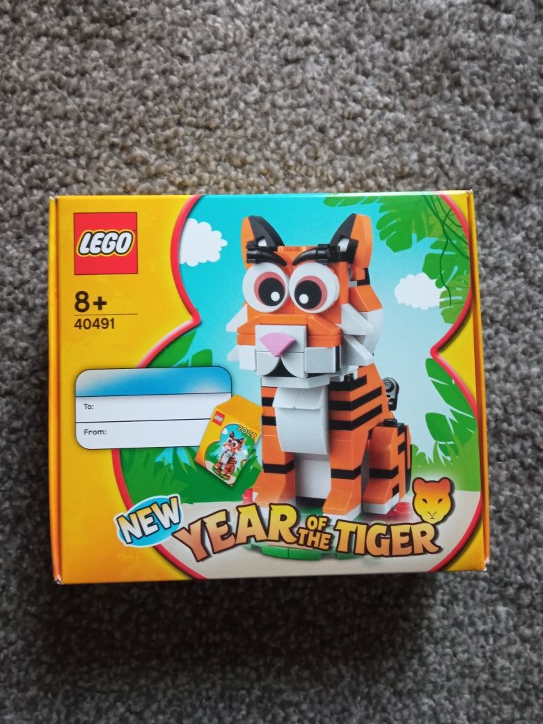 Nowy zestaw LEGO Tygrys 40491