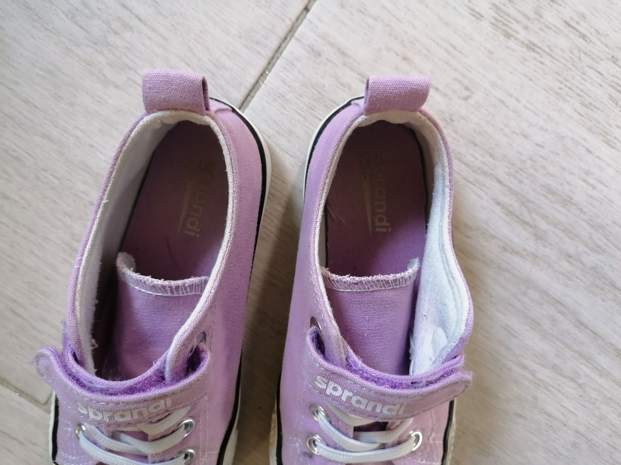 Tanisówki trampki buty Sprandi 29 fioletowe do szkoły
