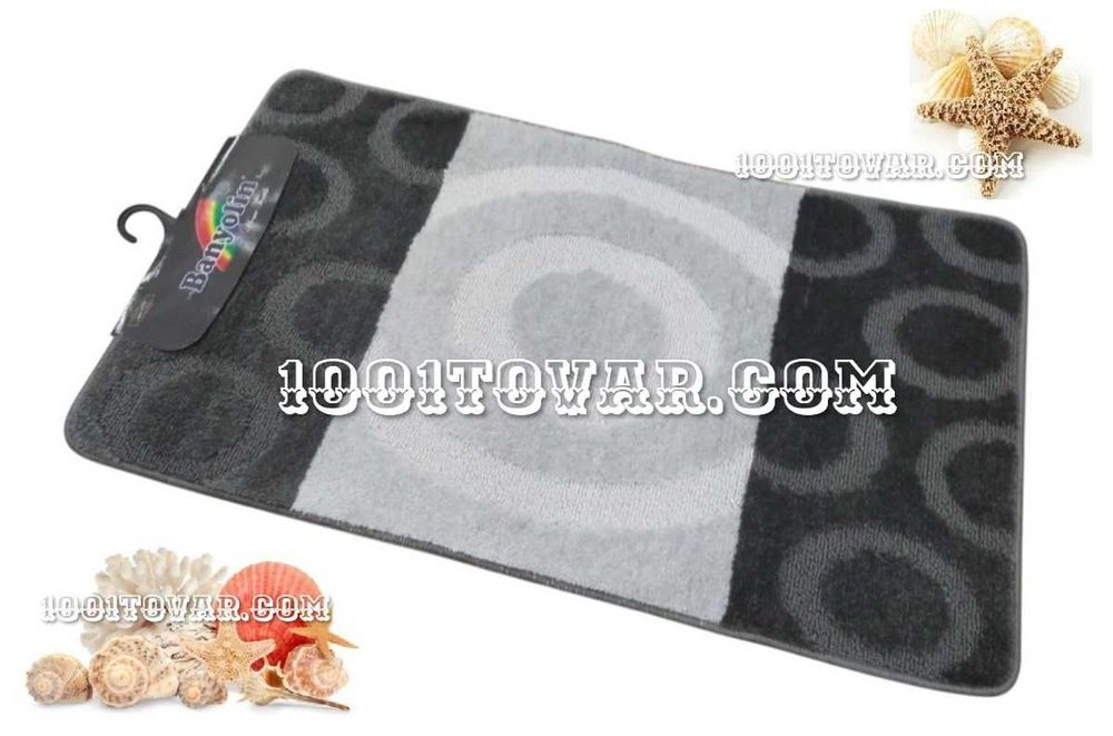 Набір із 2 килимків у ванну Banyolin 80х50 і 45х50 см 100х60 і 50х60см