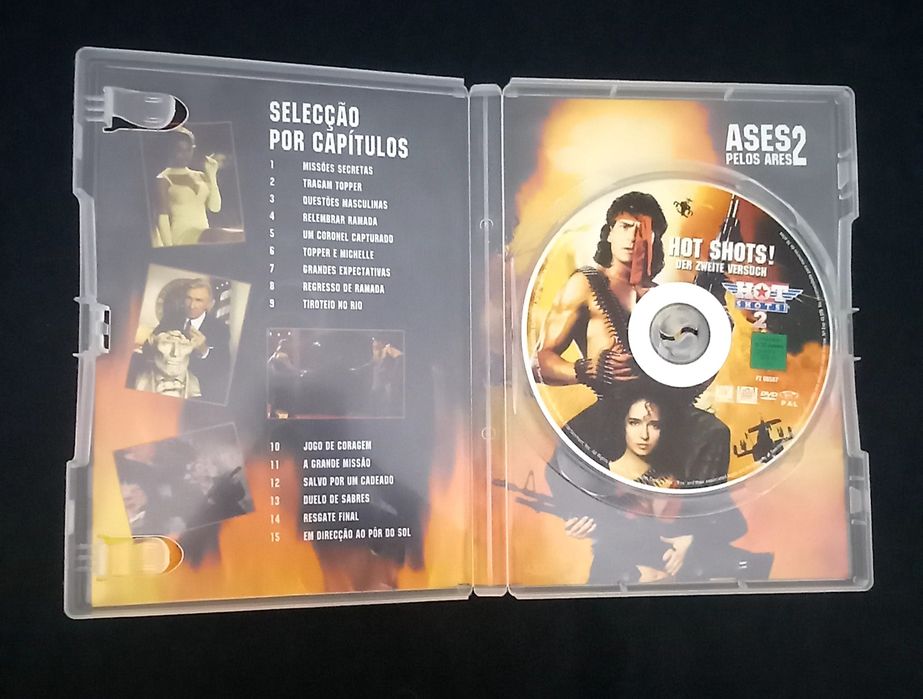 DVDs Ases pelos ares e Ases pelos ares 2