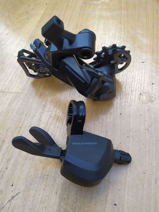 ROCKRIDER microSHIFT przerzutka tylna + manetka 9SPeed Polecam