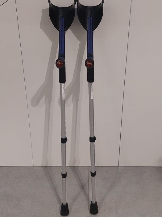 Kule ortopedyczne rehabilitacyjne łokciowe inwalidzkie