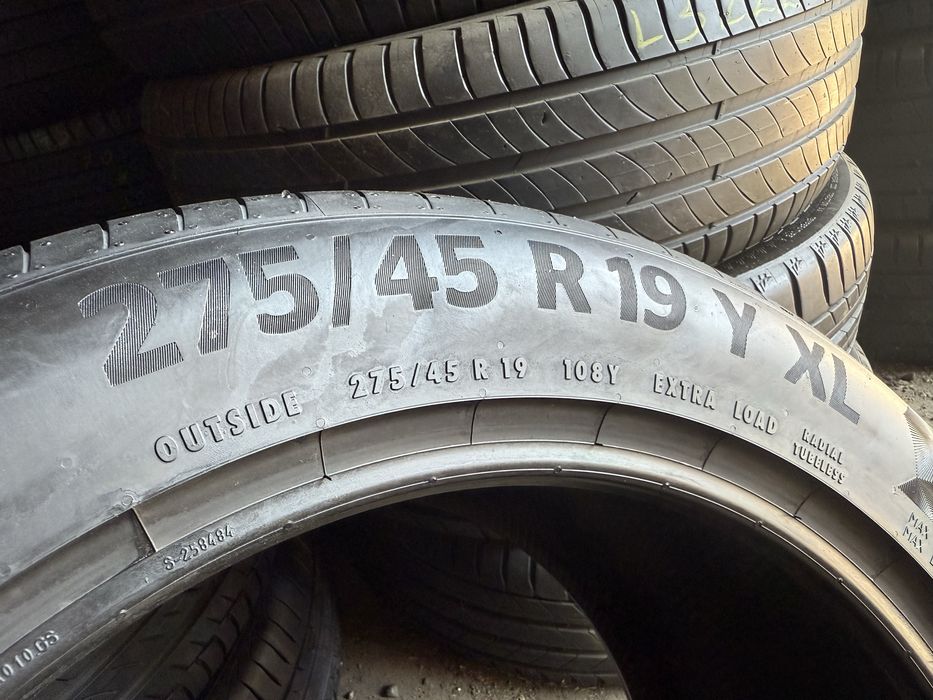 Літні шини 275/45 R19 Continental PremiumContact 6 2шт. 95% 2023