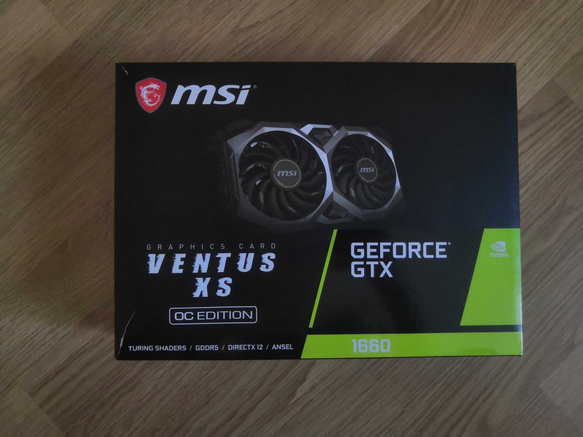 Відеокарта MSI GTX 1660 Ventus XS 6G OC