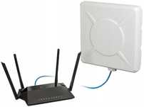 Zestaw Router LTE z anteną zewnętrzną Dlink DWP‑812KT