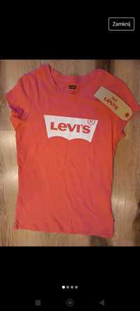 Bluzka damska t-shirt nowy z metką Levi's XS 14 lat 158 cm