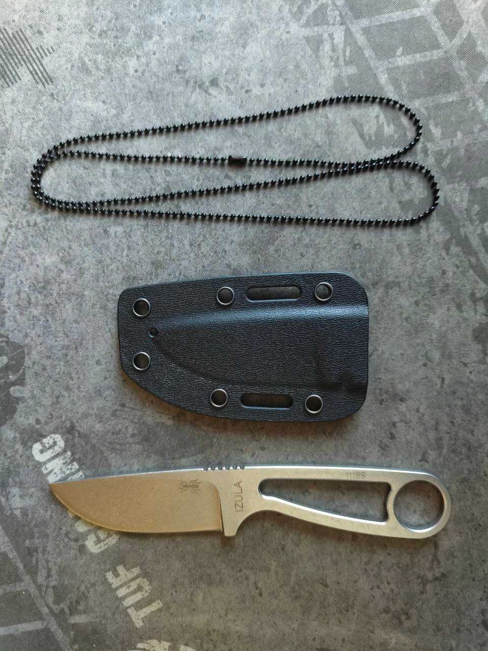 Брелок компактний EDC фікс ESEE IZULA Rowen Skeletonized handle