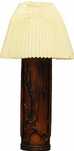 Duża Lampa Gabinetowa ze Skóry.