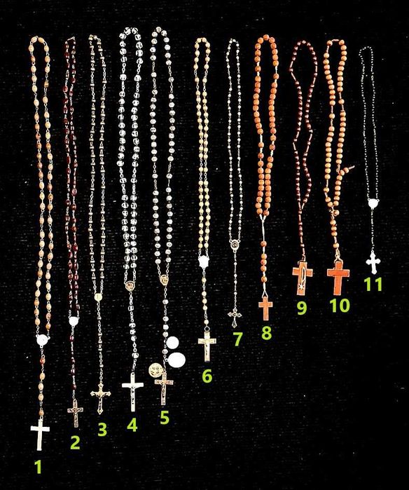 Rosários terços religiosos