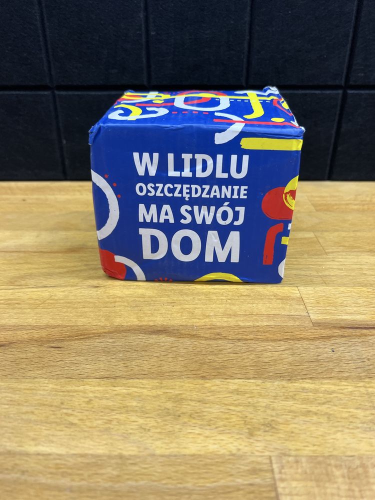 Skarbonka LiDL /Nowa/Niebieska/Prezent/