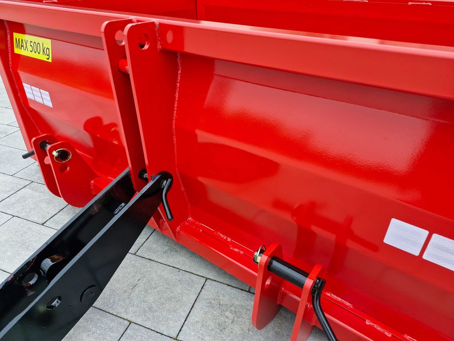 skrzynia transportowa na tył ciągnika tylny TUZ kiper mechaniczny