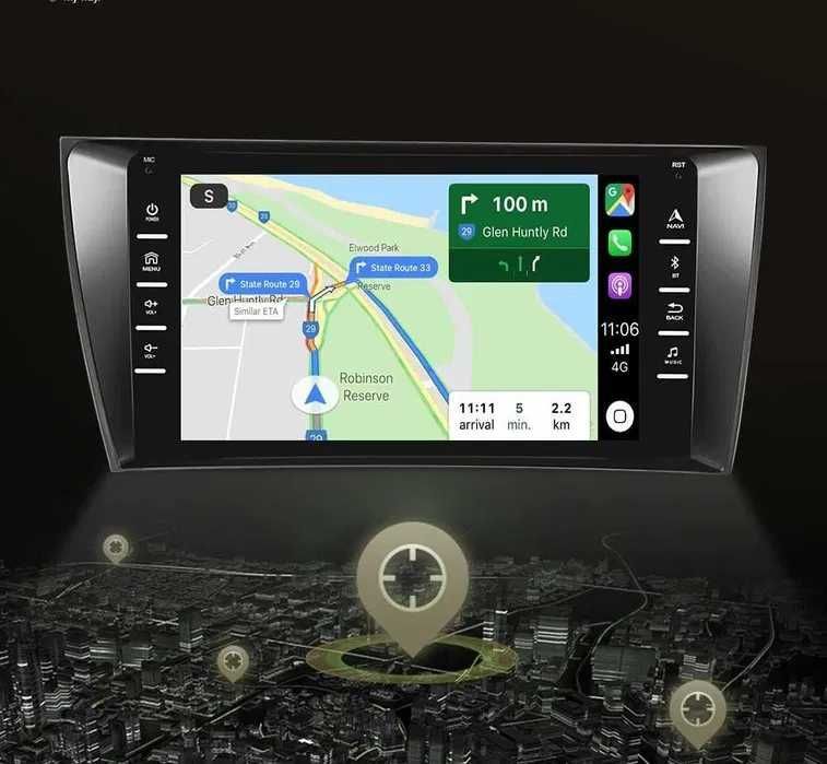 Radio android 12 Toyota Prius 09-2013 wifi gps wyprz