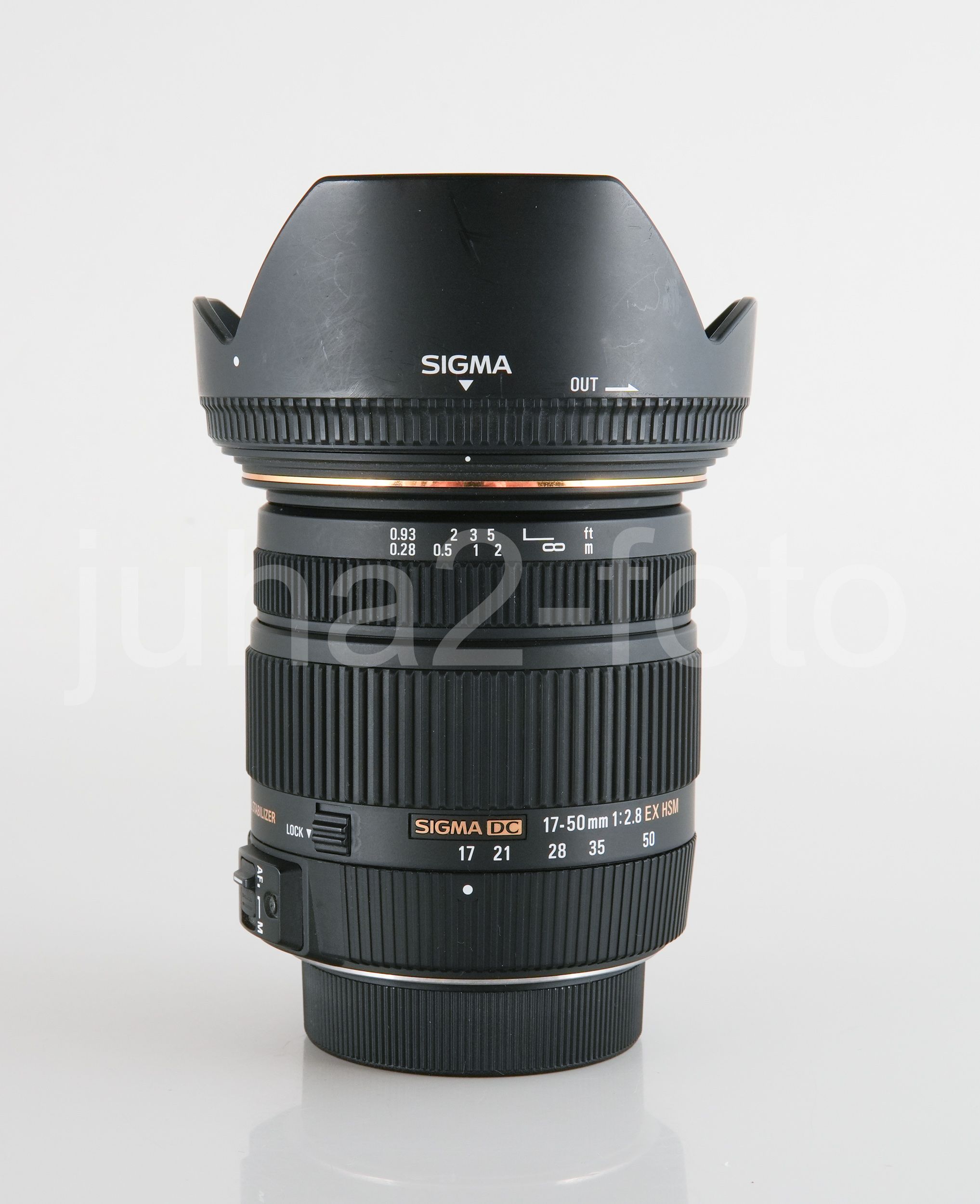 Sigma 17-50 f/2.8 EX DC HSM OS, Stan Idealny, do Nikona