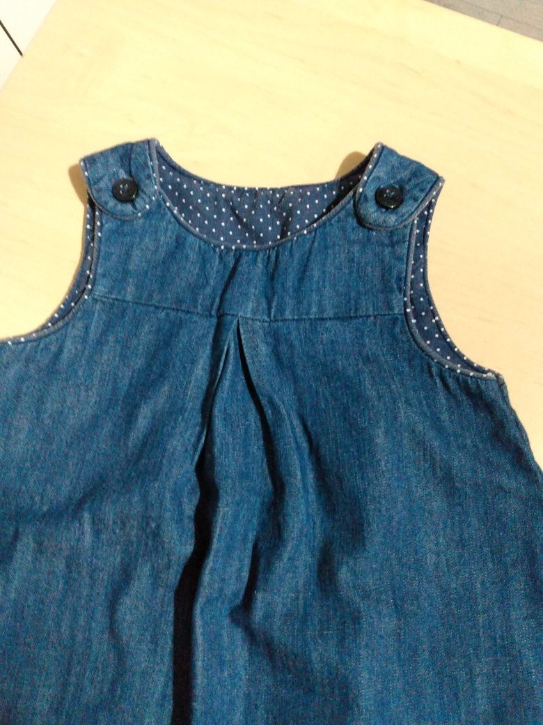 Sukienka jeansowa H&M rozm 92