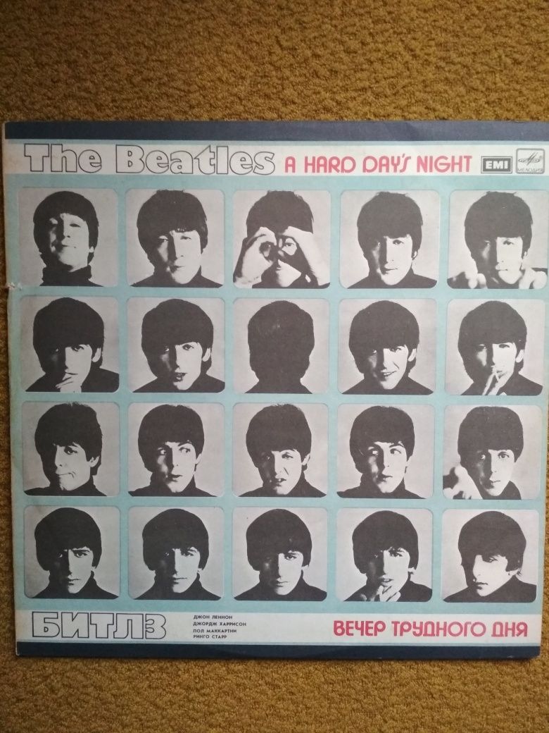 Пластинки Reinbow Beatles Suzie Qvatro