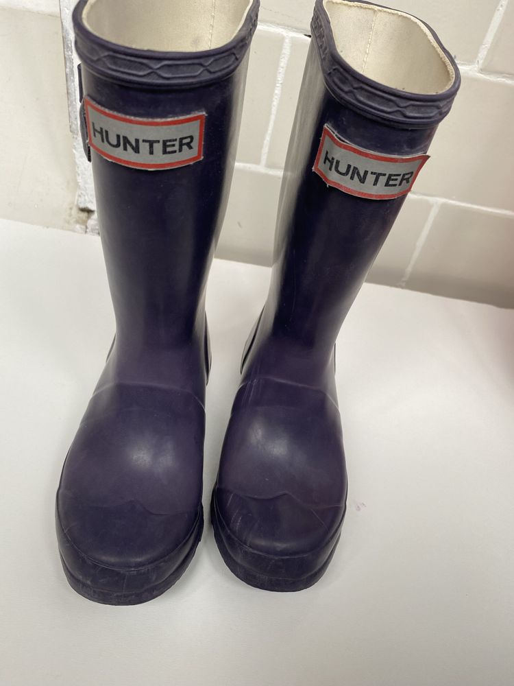 Чоботи гумові для дівчинки Hunter 28р.