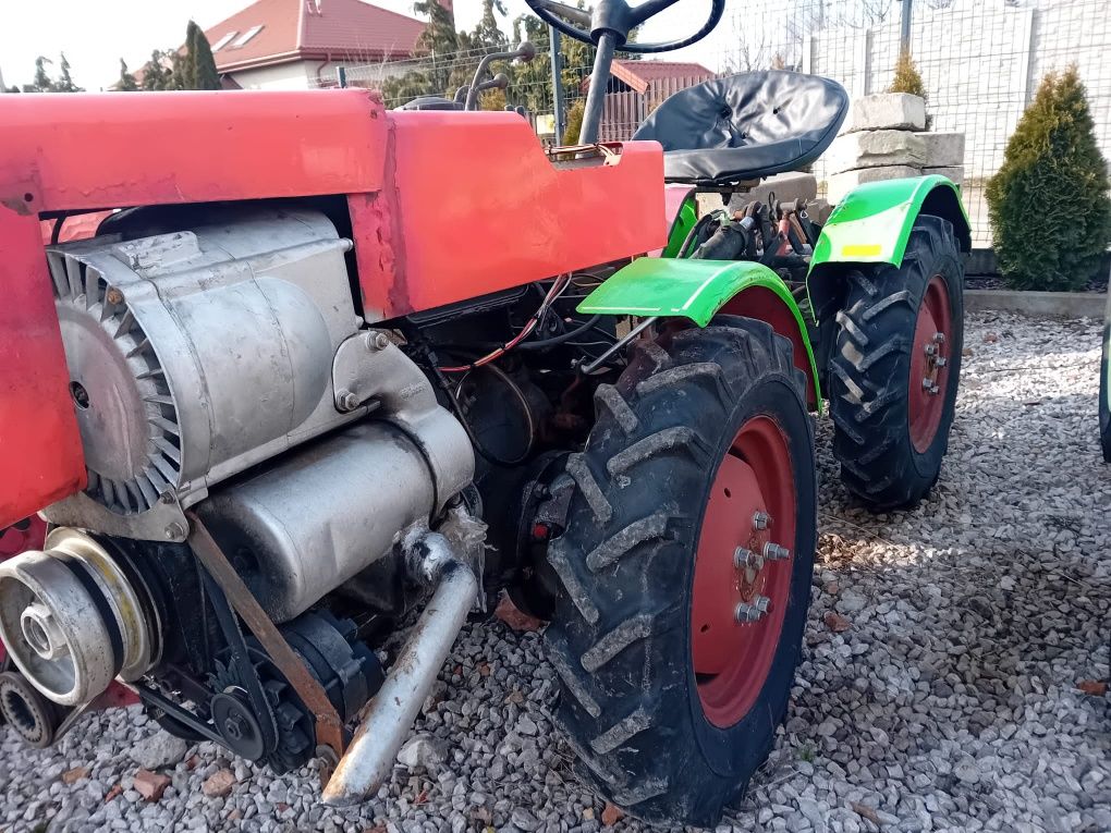 Traktorek Ogrodniczy TZ4K14 z osprzętem 4x4 Kosiarka agrozet Czeski
