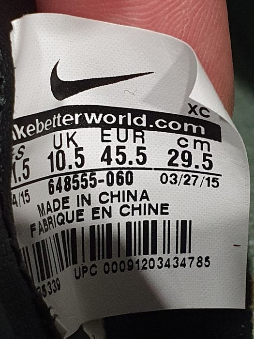 Profesjonalne Elite korki Nike Mercurial Vapor X SG-Pro 45,5