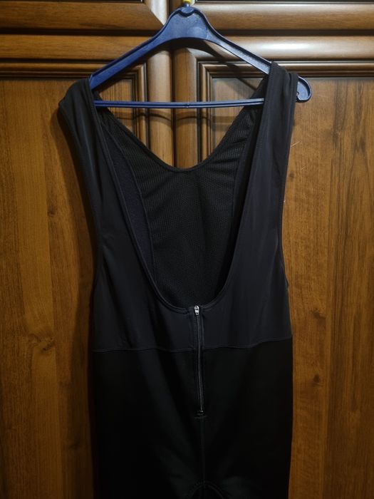 Crane sports kombinezon rowerowy czarny oddychający L  wkładką spodnie