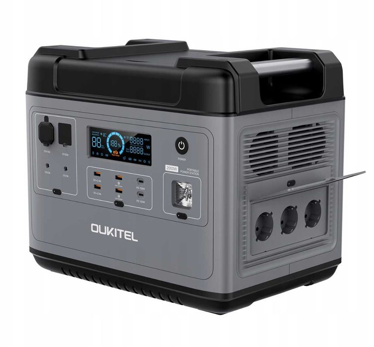 Oukitel P2001E LiFePO4 2000W 2kWh Przenośny Magazyn Energii