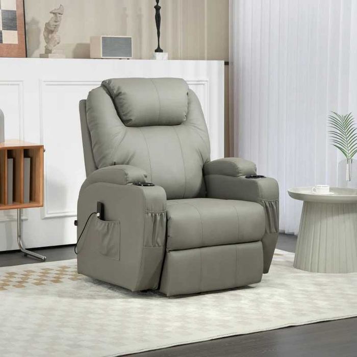 Elektryczny Fotel TV Relaksacyjny z Pomocą przy Wstawaniu. Defekt