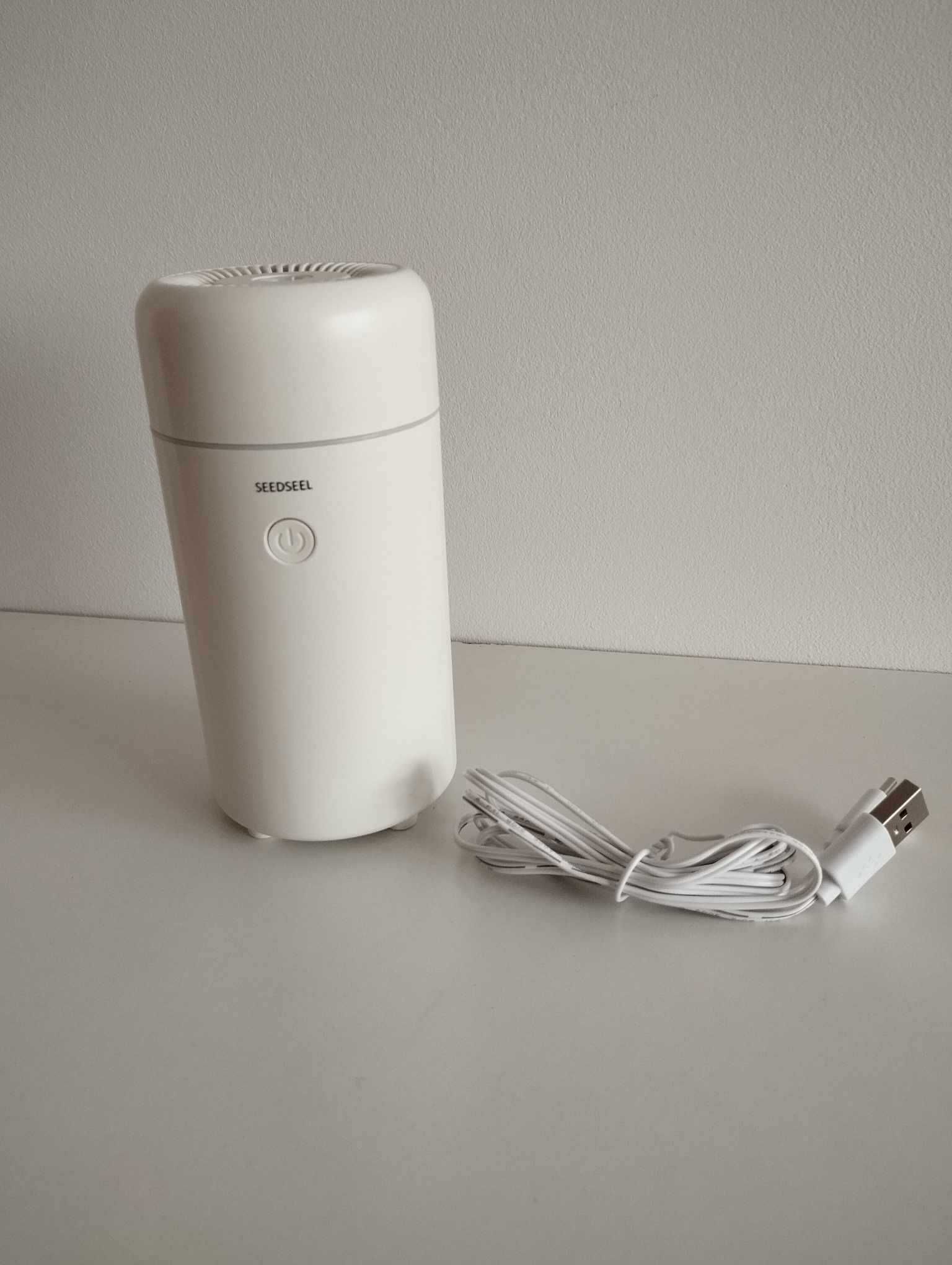 SEEDSEEL 100ml miniaturowy dyfuzor do olejków eterycznych USB (Biały)