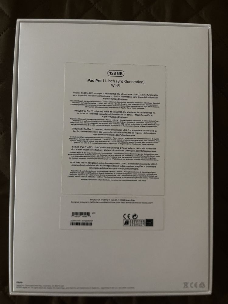 Ipad Pro 3.ª geração + Capa Teclado Logitech + Pencil