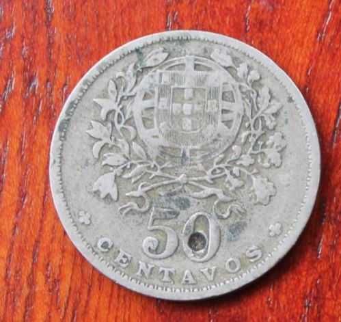 Moedas de 50 centavos - 1938