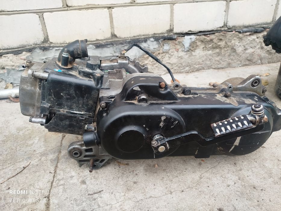 Двигун 139qmb 12 колесо