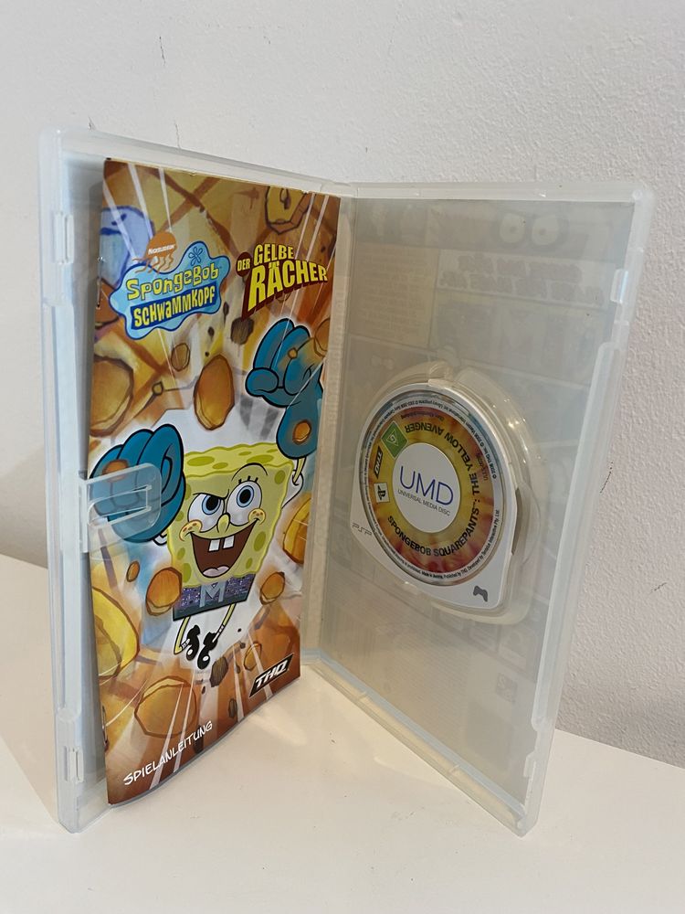 SpongeBob The Yellow Avenger PSP