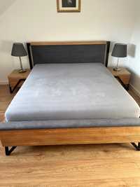 Mebin PIK- komplet drewnianych mebli do sypialni
