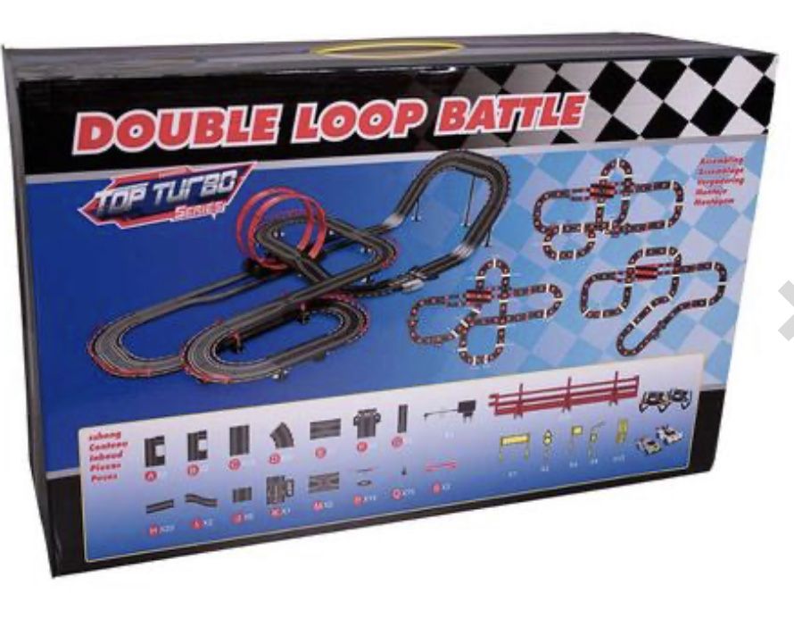 Circuito de carros corrida - Double Loop Battle (NOVO)