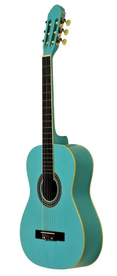 Gitara klasyczna Prima CG-1 1/2 Sky Blue + pokrowiec + tuner +3 kostki