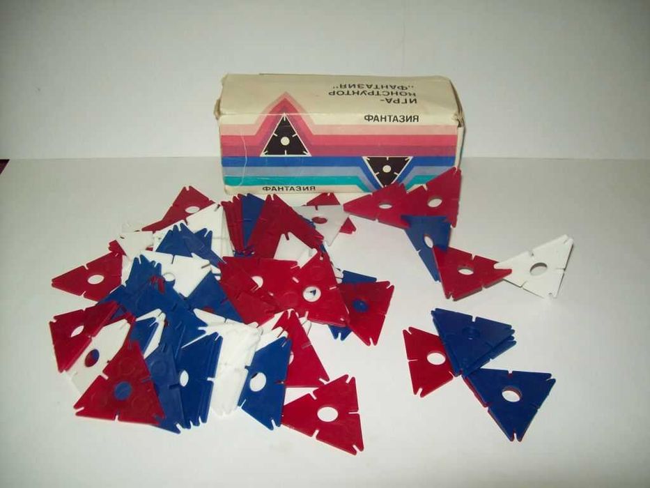 Конструктор Фантазия полиэтиленовый СССР