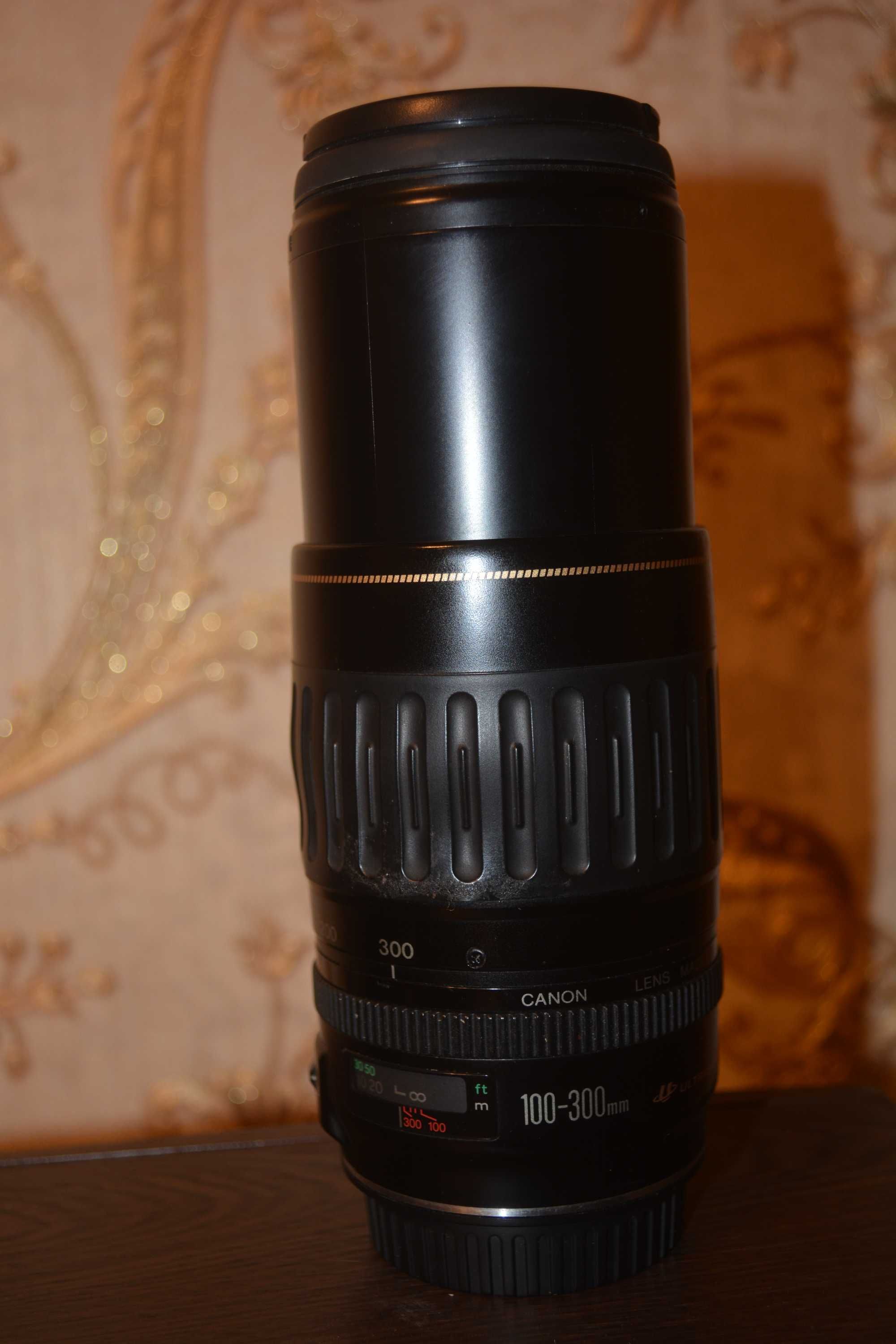 Топ объектив Canon 100-300 ultrasonic