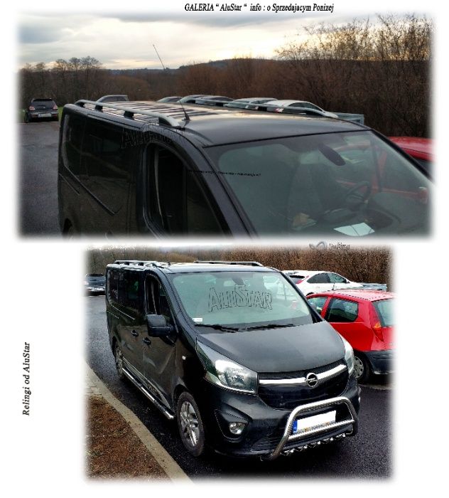 Relingi Trafic Vivaro 2015+