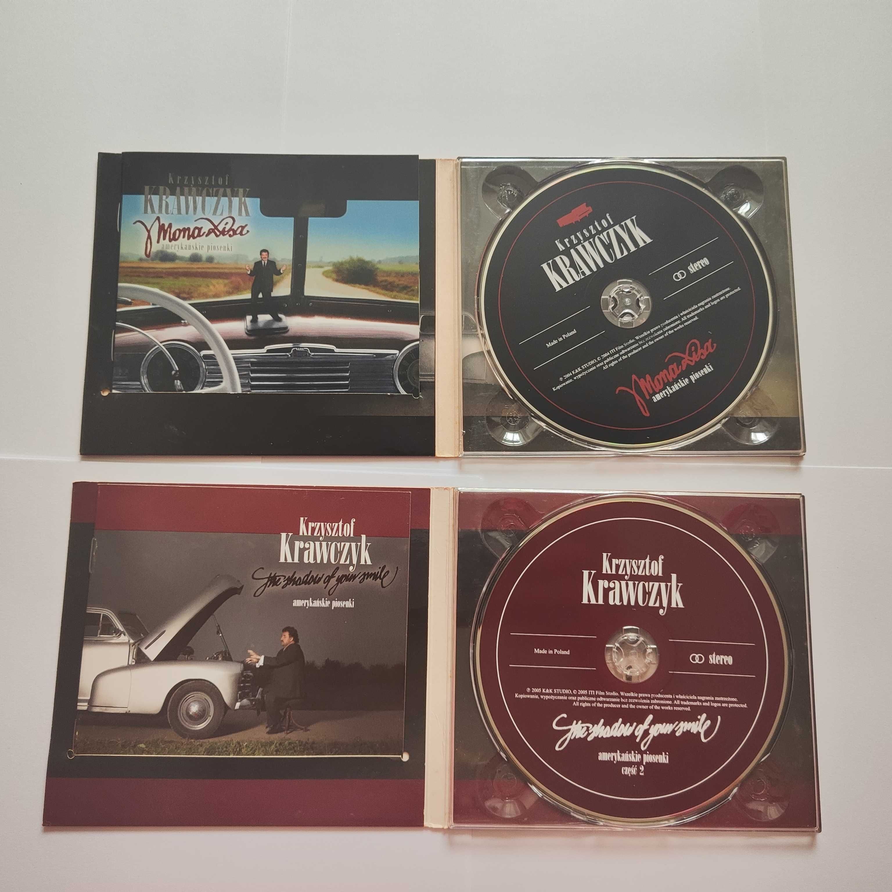 Dwie płyty CD Krzysztof Krawczyk "Amerykańskie piosenki" wydanie 2005r